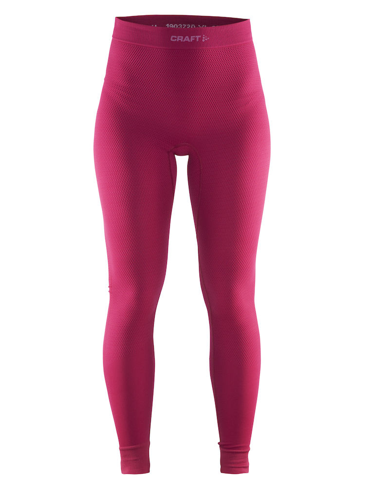 Термобелье брюки женские Craft Warm, цвет: темно-розовый. 1903720. Размер L (48)