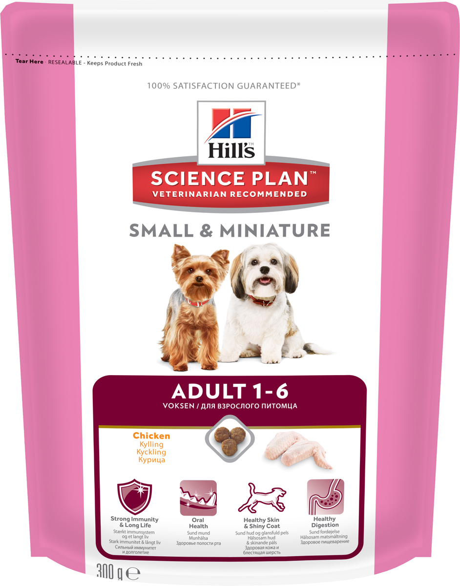 Корм сухой Hills для взрослых собак мелких и миниатюрных пород, с курицей и индейкой, 300 г2820 Корм сухой Hills для взрослых собак мелких и миниатюрных пород, с курицей и индейкой, 300 г2820Корм сухой Hills предназначен для собак мелких и миниатюрных пород в возрасте от 1 года до 6 лет. Корм разработан для поддержания здоровья полости рта, здоровой кожи и здорового пищеварения собак мелких и миниатюрных пород. Содержит натуральные ингредиенты и высокие уровни антиоксидантов с клинически подтвержденным эффектом, витамины и минералы. Ключевые преимущества: Антиоксиданты с клинически подтвержденным эффектом для поддержания иммунитета и долголетия. Хрустящие гранулы с антиоксидантами для поддержания здоровья полости рта. Премиальное питание для здоровой кожи и мягкой, сияющей шерсти. Точно сбалансированное, легкоусваиваемое питание для собак мелких и миниатюрных пород. Состав: высушенное мясо курицы и индейки (курицы 34%, индейки 4%, общего содержания мяса домашней птицы 51%), кукуруза, пшеница, размолотый рис, животный жир, гидролизат белка, растительное масло, минералы, льняное семя, выжимки томата, порошок шпината, мякоть цитрусовых, выжимки винограда, витамины, микроэлементы, таурин и бета-каротин. Содержит натуральные консерванты - смесь токоферолов и лимонную кислоту. Среднее содержание нутриентов в рационе: протеины 23,2%, жиры 15%, углеводы 47,8%, клетчатка (общая) 1,5%, кальций 0,84%, фосфор 0,71%, натрий 0,28%, калий 0,68%, магний 0,08%, цинк 180 иг/кг, Омега-3 жирные кислоты 0,53%, Омега-6 жирные кислоты 3,42%, витамин A 5000 МЕ/кг, витамин D 656 МЕ/кг, витамин E 690 мг/кг, бета-каротин 1,5 мг/кг. Энергетическая ценность: 375 Ккал/100 г. Товар сертифицирован. Уважаемые клиенты! Обращаем ваше внимание на возможные изменения в дизайне упаковки. Качественные характеристики товара остаются неизменными. Поставка осуществляется в зависимости от наличия на складе.