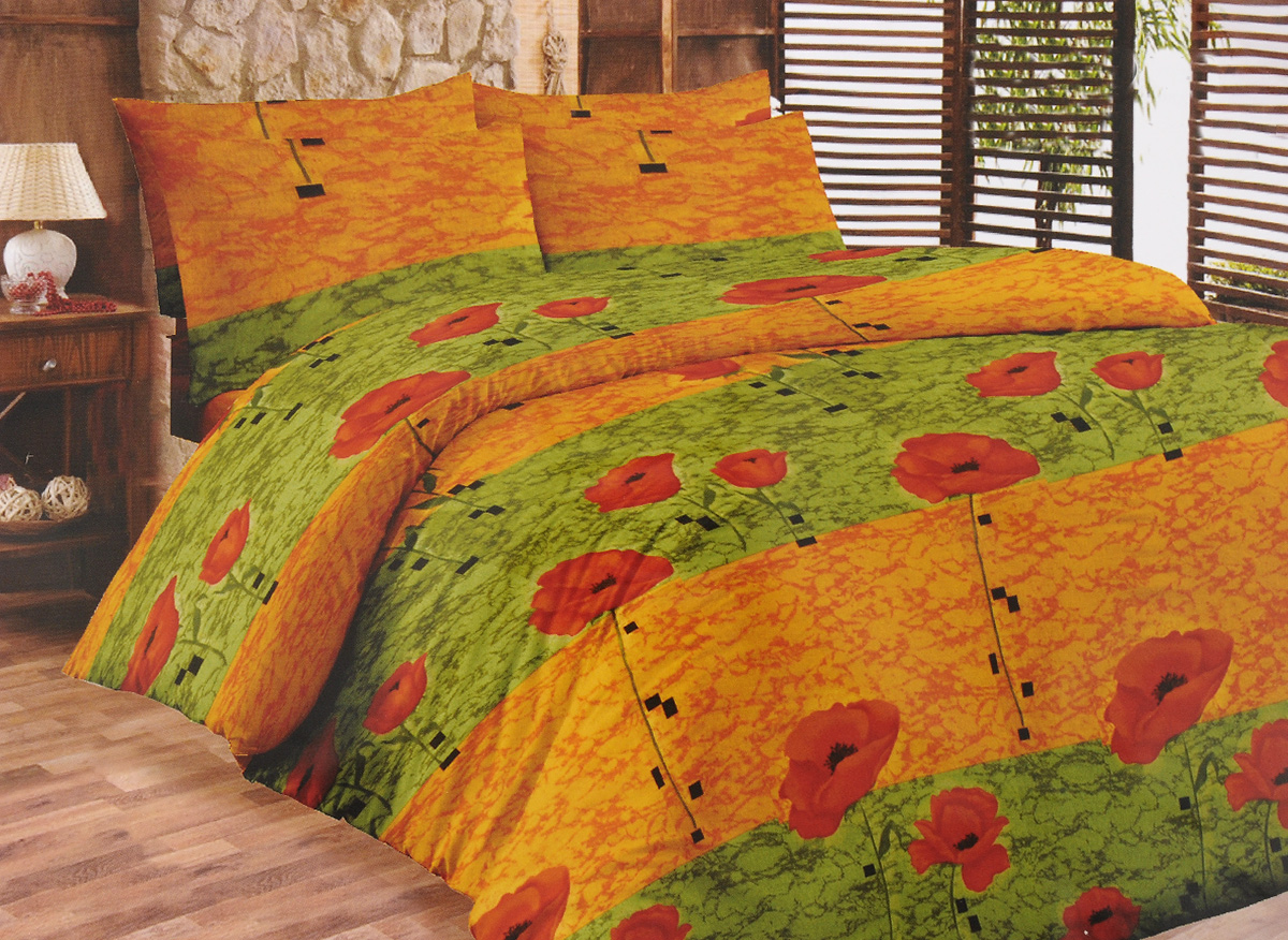 Комплект белья Liya Home Collection Полевой мак, 2-спальный, наволочки 70x7011515150000228 Комплект белья Liya Home Collection Полевой мак, 2-спальный, наволочки 70x7011515150000228Комплект белья Liya Home Collection Полевой мак состоит изпододеяльника, простыни и двух наволочек. Изделиявыполнены из хлопка (70%) и полиэстера (30%).Хлопок является классическим примером гигроскопичности,гигиеничности, натуральности и простоты. Сочетание его сполиэстером лишает ткань присущих хлопку недостатков.Изделия из хлопка с полиэстером не выгорают, нерастягиваются, дольше используются. Постельное белье изхлопка с полиэстером имеет двукратную продолжительностьэксплуатации, по сравнению с чистым хлопком, оно не мнется исохнет очень быстро.