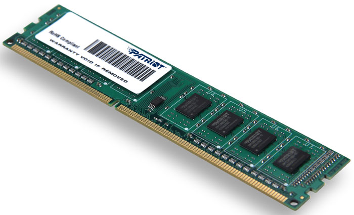 Patriot DDR3 DIMM 2GB 1600МГц модуль оперативной памяти (PSD32G16002)PSD32G16002 Patriot DDR3 DIMM 2GB 1600МГц модуль оперативной памяти (PSD32G16002)PSD32G16002Небуферезированная память Patriot DDR3 PSD32G16002 предоставляет качество работы, надежность и производительность, требуемую для современных компьютеров сегодня.Спроектирована с сознанием надежности и производительности, Patriot DDR3 – отличное решение для апгрейда стационарных компьютеров и рабочих станций. Patriot заверяет, что каждый модуль памяти соответствует и превышает стандарты отрасли.