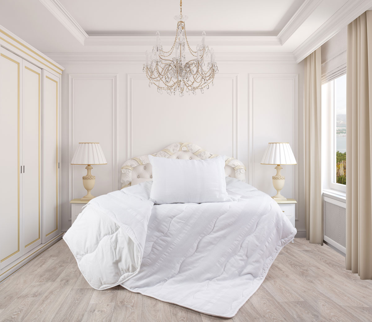 Интерьеры белых спален фото. Спальня в классическом стиле. Светлая спальня. Спальня в светлых тонах. Спальня современная классика.