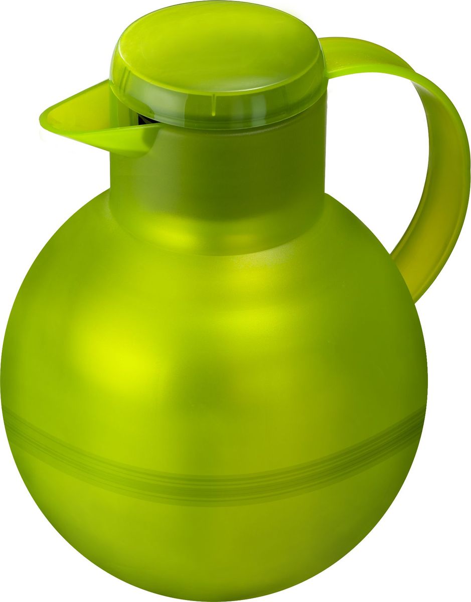 Термос-чайник Emsa Samba Tea, цвет: зеленый, 1 л509156 Термос-чайник Emsa Samba Tea, цвет: зеленый, 1 л509156Удобный термос-кофейник Emsa Samba Tea станет незаменимым аксессуаром в поездках, выездах на природу, дачу, рыбалку или пикник. Корпус кувшина выполнен из высококачественного пластика, а колба - из стекла. На крышке изделия имеется кнопка Quick Press , с помощью которой вы сможете легко открыть герметичный клапан, а удобные носик и ручка позволят аккуратно разлить содержимое по стаканам. Пробка легко разбирается и превосходно моется.Линейка термосов Emsa Samba Tea славится элегантным дизайном, разнообразием цветов, высококачественной вакуумной индийской стеклянной колбой с серебряным напылением, сохраняющей ваш напиток горячим до 12 часов и холодным до 24 часов. 100 % герметичность сохранит аромат вашего напитка и не допустит в него посторонние запахи.