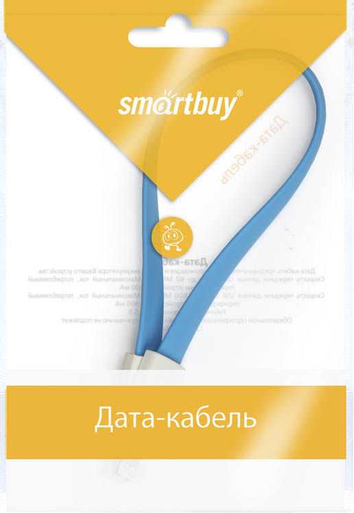 Smartbuy iK-502m, Blue дата-кабель USB-8-pin (0,2 м)iK-502m blue Smartbuy iK-502m, Blue дата-кабель USB-8-pin (0,2 м)iK-502m blueКабель Smartbuy iK-502m, для подключения устройств Apple к USB-порту компьютера или зарядки. Позволяет производить быструю зарядку электронного устройства и обеспечивает надежную синхронизацию с PC или Mac.