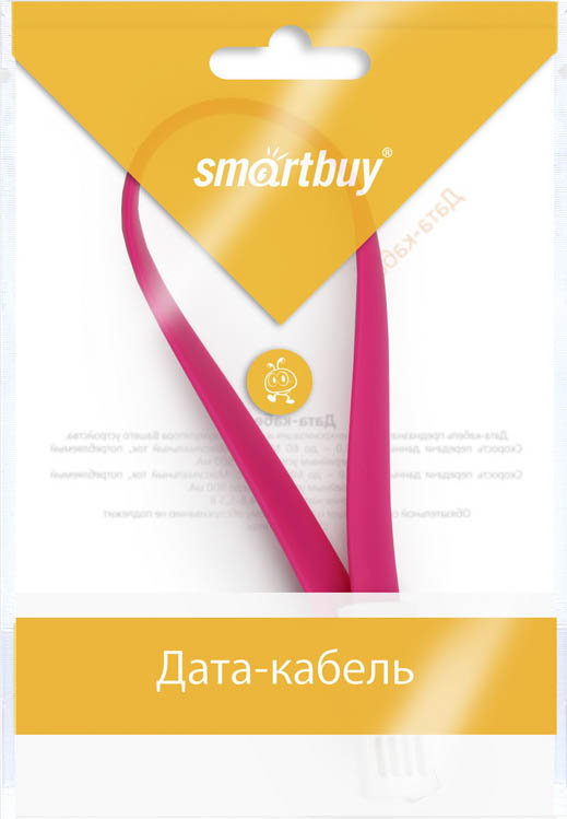 Smartbuy iK-502m, Pink дата-кабель USB-8-pin (0,2 м)iK-502m pink Smartbuy iK-502m, Pink дата-кабель USB-8-pin (0,2 м)iK-502m pinkКабель Smartbuy iK-502m, для подключения устройств Apple к USB-порту компьютера или зарядки. Позволяет производить быструю зарядку электронного устройства и обеспечивает надежную синхронизацию с PC или Mac.