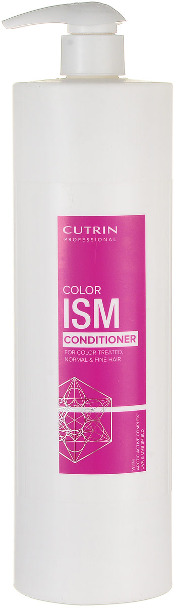 Cutrin Кондиционер для окрашенных волос Colorism Conditioner, 950 мл12719 Cutrin Кондиционер для окрашенных волос Colorism Conditioner, 950 мл12719Cutrin COLORISM обеспечивает яркость и насыщенность цвета окрашенных волос с помощью комплекса ColorComplexTM:Система тройной защиты цвета поддерживает глубину и насыщенность цвета окрашенных волос с помощью комбинации антиоксидантов, УФ-фильтра и ухаживающих катионовых агентов.Шелковый протеин (серицин) увлажняет волосы и кожу головы, оказывает укрепляющее воздействие на структуру волос, придает потрясающий объемный блеск.Масло семян шиповника (жирные кислоты Омега-3, Омега-6) обеспечивает питание и уход для окрашенных волос, а также защищает их цвет от потускнения.Масло авокадо, глицерин и пантенол оказывают ухаживающий эффект не только на волосы, но и на кожу головы.