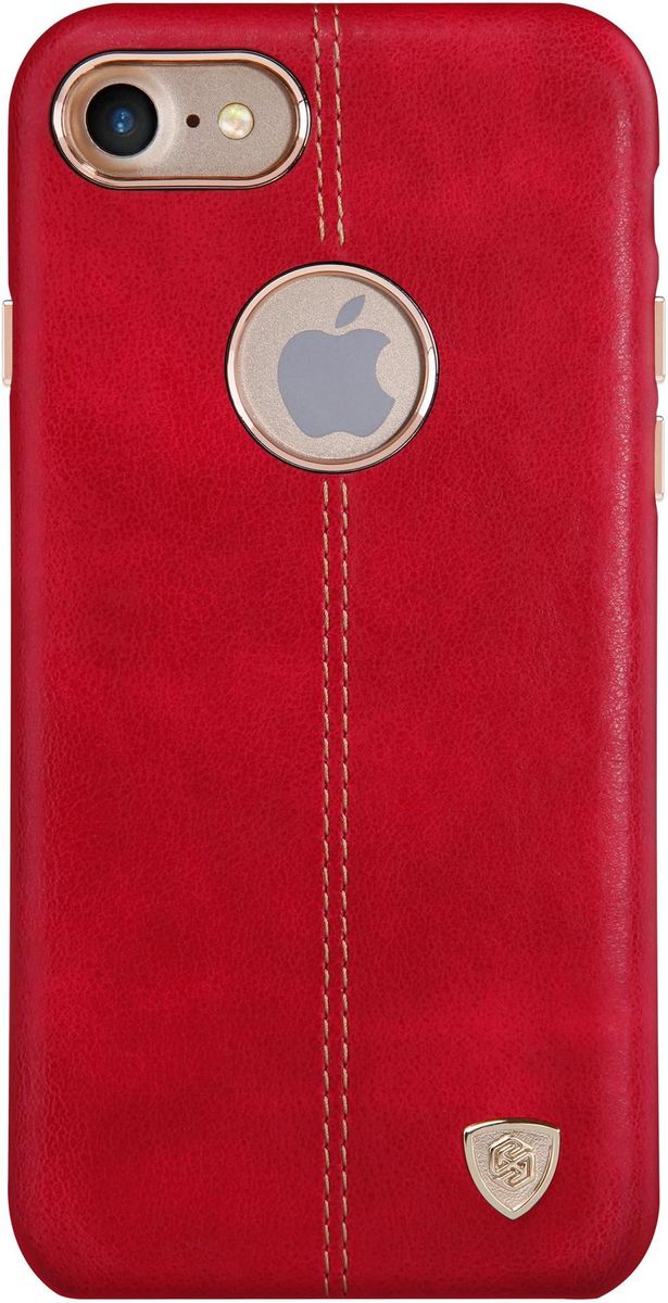 Nillkin Englon Leather Cover чехол для Apple iPhone 7/8, Red2000000100258 Nillkin Englon Leather Cover чехол для Apple iPhone 7/8, Red2000000100258Чехол Nillkin Englon для Apple iPhone 7 надежно защищает ваш смартфон от внешних воздействий, грязи, пыли, брызг. Он также поможет при ударах и падениях, не позволив образоваться на корпусе царапинам и потертостям. Внутри чехла встроена магнитная площадка для крепления к магнитным держателям. Чехол обеспечивает свободный доступ ко всем функциональным кнопкам смартфона и камере.