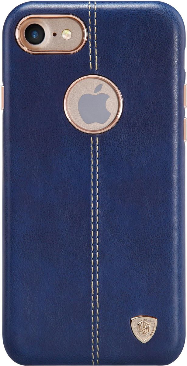 Nillkin Englon Leather Cover чехол для Apple iPhone 7/8, Blue2000000100265 Nillkin Englon Leather Cover чехол для Apple iPhone 7/8, Blue2000000100265Чехол Nillkin Englon для Apple iPhone 7 надежно защищает ваш смартфон от внешних воздействий, грязи, пыли, брызг. Он также поможет при ударах и падениях, не позволив образоваться на корпусе царапинам и потертостям. Внутри чехла встроена магнитная площадка для крепления к магнитным держателям. Чехол обеспечивает свободный доступ ко всем функциональным кнопкам смартфона и камере.