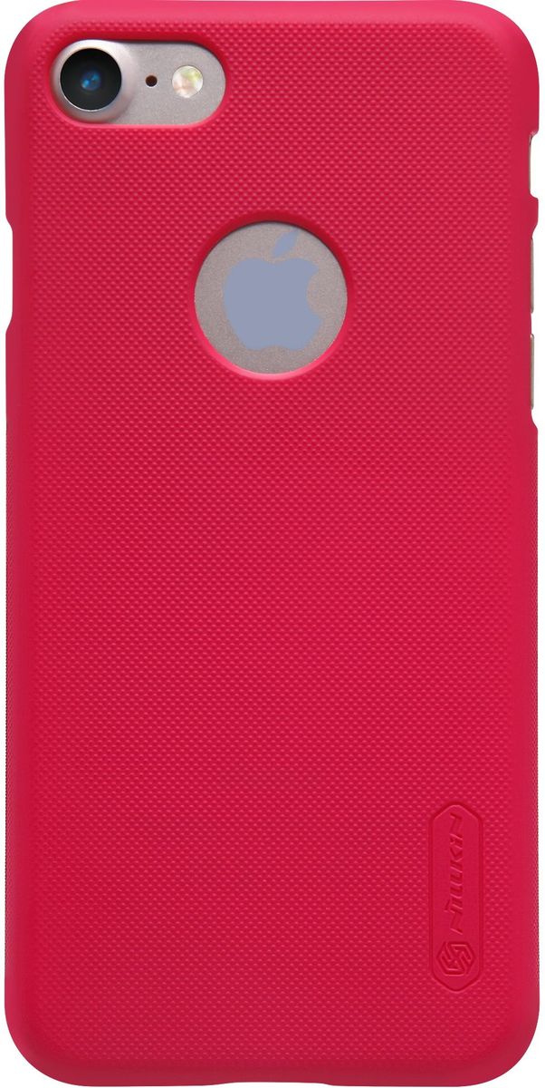 Nillkin Super Frosted Shield чехол для Apple iPhone 7, Red2000000100418 Nillkin Super Frosted Shield чехол для Apple iPhone 7, Red2000000100418Чехол Nillkin Super Frosted Shield для Apple iPhone 7 разработан специально для данной модели телефона и обеспечивает доступ ко всем кнопкам и портам. Он надежно защищает ваш смартфон от внешних воздействий, грязи, пыли, брызг, также поможет при ударах и падениях, не позволив образоваться на корпусе царапинам и потертостям. Задняя сторонка чехла изготовлена из шершавого пластика, который не даст телефону выскользнуть из рук.