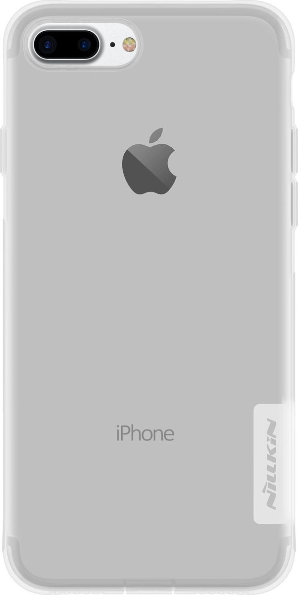 Nillkin Nature Case чехол для Apple iPhone 7 Plus, White2000000100944 Nillkin Nature Case чехол для Apple iPhone 7 Plus, White2000000100944Чехол Nillkin Nature для Apple iPhone 7 Plus надежно защитит ваш смартфон от внешних воздействий, грязи, пыли, брызг. Он также поможет при ударах и падениях, не позволив образоваться на корпусе царапинам и потертостям. Чехол обеспечивает свободный доступ ко всем функциональным кнопкам смартфона и камере.