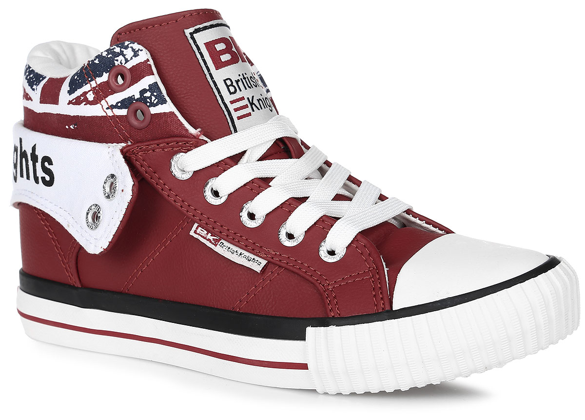 Кеды женские British Knights Roco, цвет: красный. BKC-3702-02. Размер 40BKC-3702-02 Кеды женские British Knights Roco, цвет: красный. BKC-3702-02. Размер 40BKC-3702-02Кеды от British Knights Roco выполнены из искусственного нубука и текстиля. Модель оформлена оригинальным принтоми надписью с названием бренда. На ноге модель фиксируется с помощью шнурков. Внутренняя поверхность и стелька выполнены из текстиля, комфортного при движении. Подошва изготовлена из качественной резины и дополнена протектором, который обеспечит отличное сцепление с любой поверхностью.