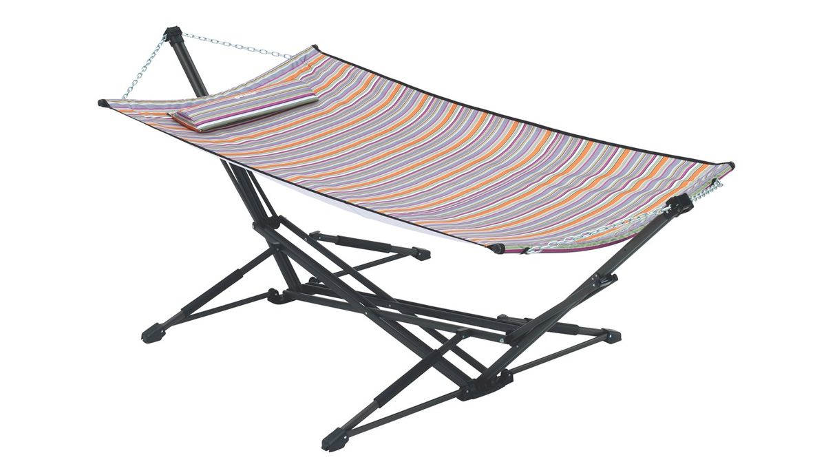 Гамак Outwell Miramar Summer, цвет: черный470201 Гамак Outwell Miramar Summer, цвет: черный470201Различные варианты универсальных конструкций и свежие, яркие нашивки летней коллекции обязательно найдут отклик у любителей семейного отдыха на природе.Прочный каркас гамака Outwell Miramar Summer из высокопрочной стали и высококачественный износостойкий полиэстер являются основой надежной эксплуатации данной коллекции.