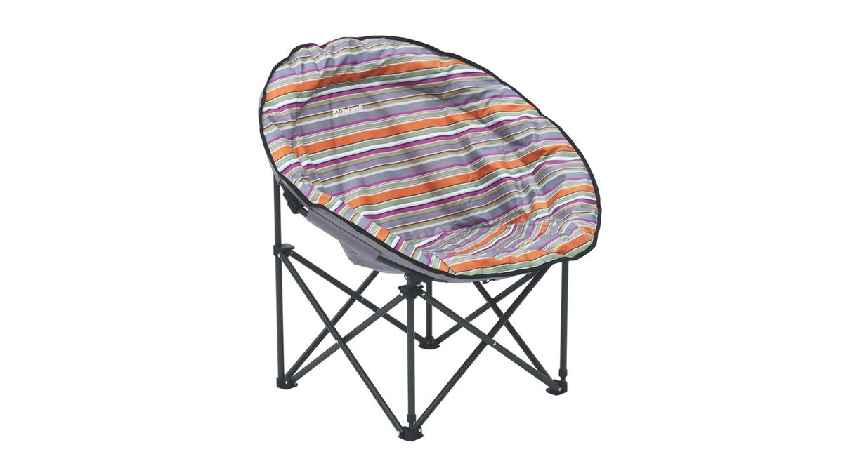 Кресло складное Outwell Trelew Summer, цвет: серый, белый, оранжевый, 76 х 65 х 84 см470207 Кресло складное Outwell Trelew Summer, цвет: серый, белый, оранжевый, 76 х 65 х 84 см470207Кресло складное Outwell Trelew Summer имеет изящный дизайн со стильным рисунком ткани в современных цветах. Каркас из высокопрочной стали и высококачественный износостойкий полиэстер являются основой надежной эксплуатации изделия. На ножках имеются пластиковые накладки, не царапающие поверхность.