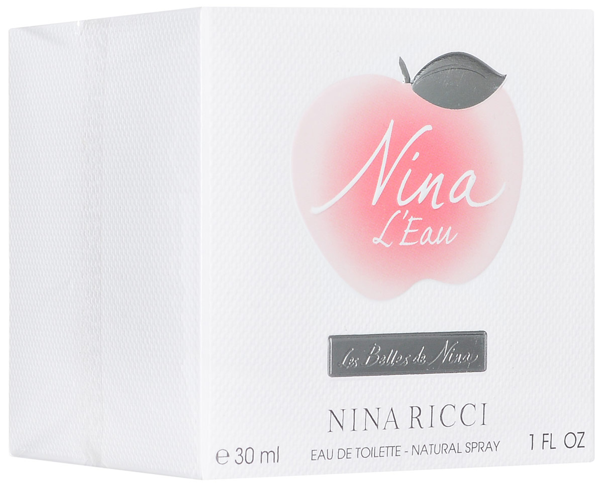 Nina Ricci Nina L`eau Туалетная вода, женская, 30 мл3137370315049 Nina Ricci Nina L`eau Туалетная вода, женская, 30 мл3137370315049Аромат Nina L’eau от Nina Ricci открывает новую главу сказки о принцессе наших дней. Желанная и чувственная Nina, она олицетворяет более искушенную и уверенную в себе женственность. Она приходит из реальности в сказочный мир. Парфюмерная композиция, которая открывает новые грани, увлекая за собой в головокружительный танец из белых и гурманский оттенков. В верхних нотах - цветочный и фруктовые замороженное нероли и яблоневый цвет. Ноты сердца - обольстительные и окутывающие гардения и белый мускус. Попробуйте образ современной, чувственной и уверенной в себе принцессы.Верхняя нота: Морозный аккорд нероли.Средняя нота: Яблоневый цвет, гардения.Шлейф: белый мускус.Морозный аккорд нероли. Мир грёз и фантазий.