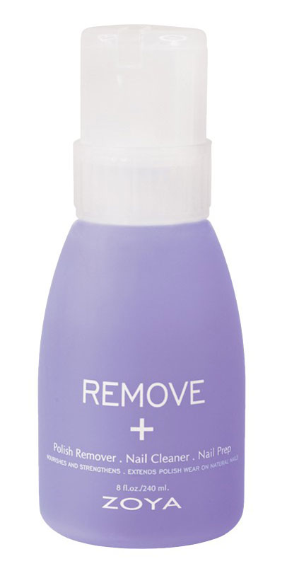 Zoya-Qtica Жидкость для снятия лака для ногтей 3-в-1 Remove+ 237 млZTBF02 Zoya-Qtica Жидкость для снятия лака для ногтей 3-в-1 Remove+ 237 млZTBF02Инновационная формула выходит за пределы возможностей, объединяя действие трех продуктов в одном! Увлажняет, питает и укрепляет ногтевую пластину. Remove+ также действует как очищающее средство для ногтей и подготавливает ногти для нанесения лака, удаляя все следы лака для ногтей. Мягкая формула с ацетоном не вызывает пересушивания ногтей. Используйте для очищения и подготовки ногтевых пластин перед нанесением базового покрытия и заметного увеличения стойкости лака.
