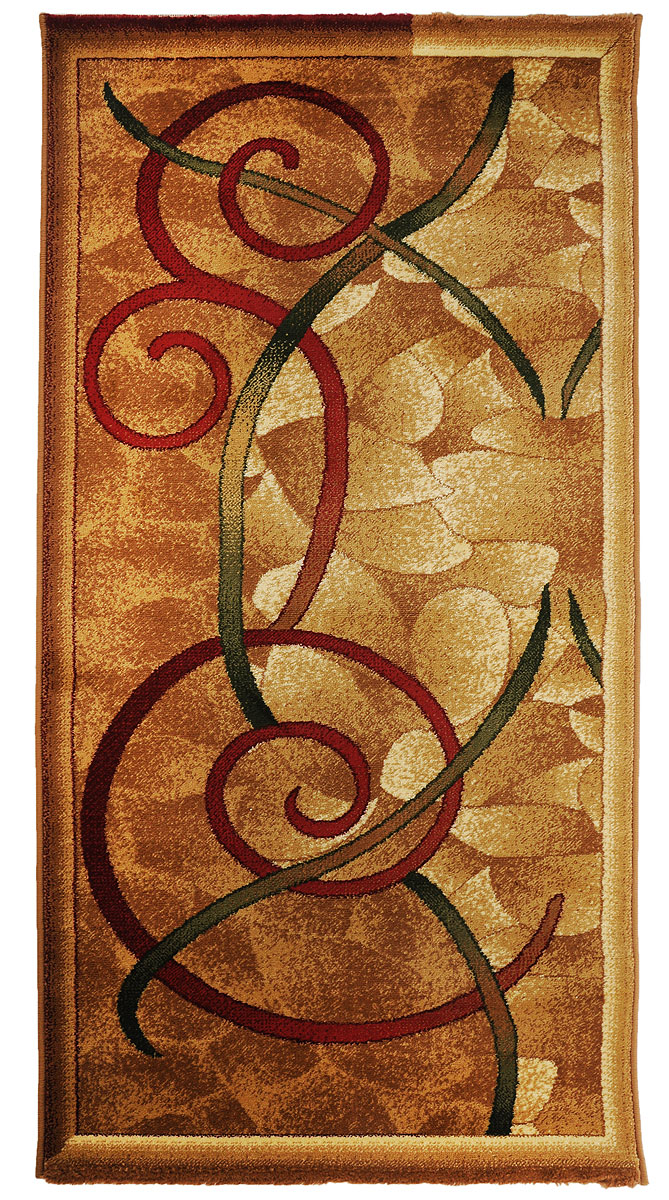 Ковер Kamalak Tekstil, прямоугольный, цвет: кремовый, зеленый, красный, 80 x 150 см. УК-0051УК-0051 Ковер Kamalak Tekstil, прямоугольный, цвет: кремовый, зеленый, красный, 80 x 150 см. УК-0051УК-0051Ковры-паласы выполнены из полипропилена. Ковры обладают хорошими показателями теплостойкости и шумоизоляции. Являются гиппоалергенными. За счет невысокого ворса ковры легко чистить. Вам придется по душе широкая гамма цветов и возможность гармонично оформить интерьер. Практичный и устойчивый к износу ворс - от постоянного хождения не истирается, не накапливает статическое электричество. Структура волокна в полипропиленовых моделях гладкая, поэтому грязь не может выесться, на ворсе она скапливается с трудом. Полипропилен не впитывает влагу, отталкивает водянистые пятна. Уход: Самый простой способ избавить изделие от грязи – пропылесосить его с обеих сторон (лицевой и изнаночной).Влажная уборка с применением шампуней и моющих средств не противопоказана. Если шерсти и шёлку универсальные чистящие составы не подходят, то для синтетики они придутся в самый раз.Хранить их нужно рулоном, не складывая «салфеткой».При надлежащем уходе синтетический ковёр прослужит долго, не утратив ни яркости узора, ни блеска ворса, ни его упругости.