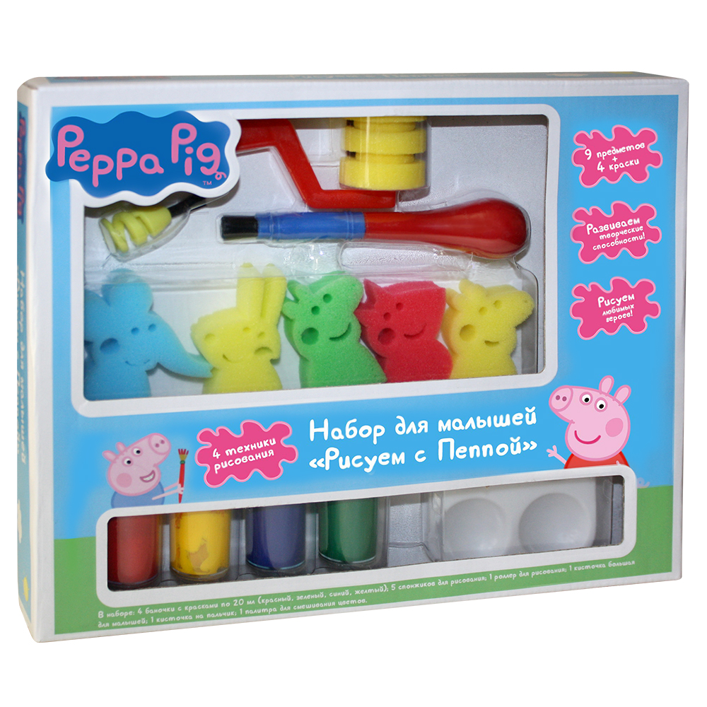 Peppa Pig Набор для рисования Рисуем с Пеппой
