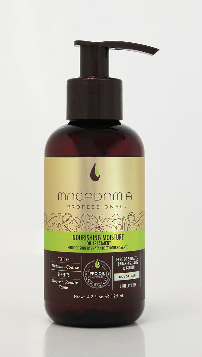 Macadamia Professional Уход восстанавливающий с маслом арганы и макадамии, 125 мл400100 Macadamia Professional Уход восстанавливающий с маслом арганы и макадамии, 125 мл400100Уход-масло Macadamia Professional с эксклюзивным комплексом Pro Oil Complex моментально проникает в структуру волос, не утяжеляя их. Увлажняет, придавая мягкость и блеск волосам, обеспечивает защиту.Витамин Е интенсивно питает, убирает эффект пушистости, оставляя волосы ультра гладкими, предотвращает спутывание. Применение масла сокращает время сушки феном и обеспечивает натуральную УФ - защиту. Предотвращает потерю интенсивности и насыщенности цвета окрашенных волос.