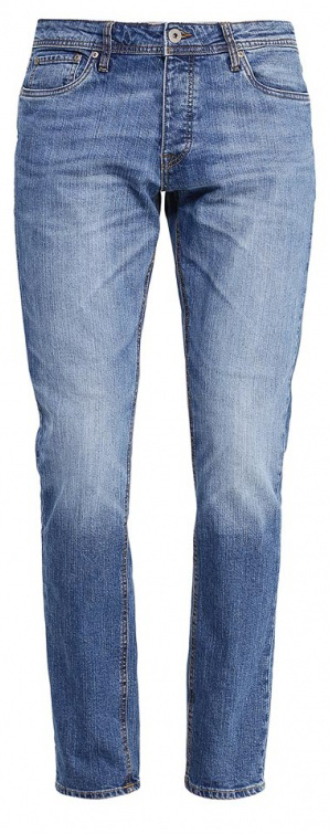 Джинсы мужские Jack & Jones, цвет: синий. 12110050. Размер 30-32 (44-32)12110050_Blue Denim Джинсы мужские Jack & Jones, цвет: синий. 12110050. Размер 30-32 (44-32)12110050_Blue DenimМужские джинсы Jack & Jones выполнены из высококачественного эластичного хлопка. Джинсы-слим стандартной посадки застегиваются на пуговицу в поясе и ширинку на пуговицах, дополнены шлевками для ремня. Джинсы имеют классический пятикарманный крой: спереди модель дополнена двумя втачными карманами и одним маленьким накладным кармашком, а сзади - двумя накладными карманами. Джинсы украшены декоративными потертостями.