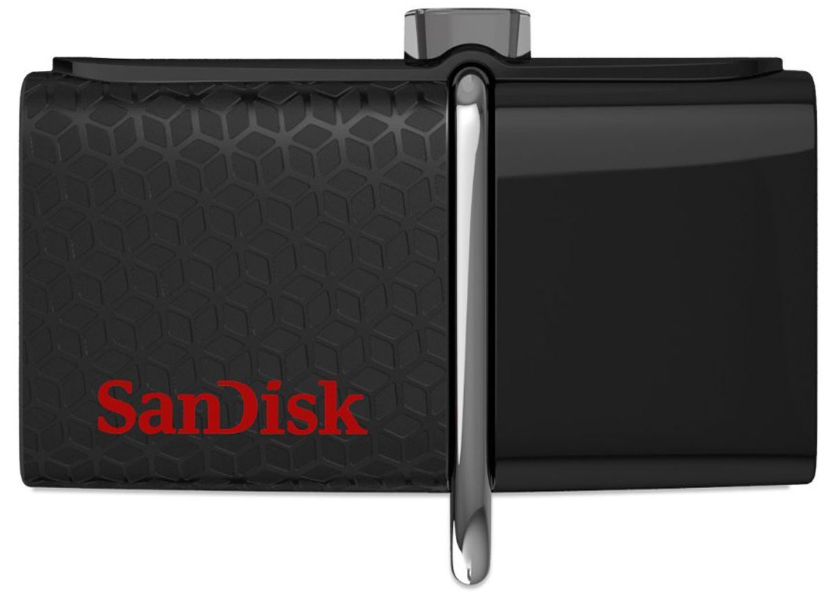 SanDisk Ultra Dual 64 GB, Black USB-накопитель (SDDD2-064G-GAM46)