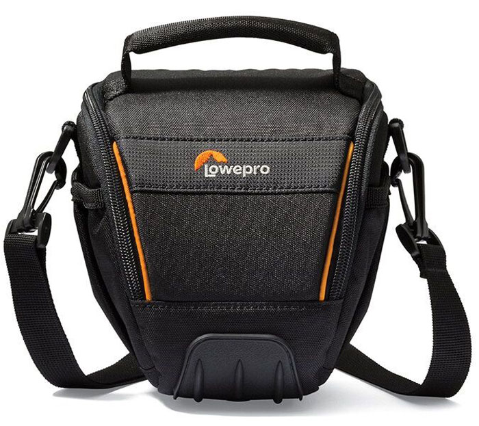 Lowepro Adventura TLZ 20 II, Black сумка для фотокамерыLP36868-0RU Lowepro Adventura TLZ 20 II, Black сумка для фотокамерыLP36868-0RUМодель Adventura TLZ 20 II из обновленной серииAdventura II ориентирована на современных требовательных фотографов. Подходит как для кратковременных поездок, так и для путешествий благодаря продуманному дизайну, вместительности и компактным размерам, а также удобной возможности положить ее в более габаритную багажную сумку.Изменения проведены в значительно большем объеме, чем простообновление дизайна. Качество материала, дополнительно добавленный такой популярный элемент, как резиновый бампер, поднимает новую серию на порядок выше по уровню исполнения. Внутренняя подкладка в сумках предлагается в сером цветовом решении.Основные особенности :Резиновый бампер для дополнительной защиты от внешних воздействий, трения, влажности, смягчения ударов при падении сумкиВозможность разместить все необходимое в регулируемом основном отделении и мелких аксессуаров - в дополнительных кармашкахРегулируемый плечевой ремень, ручка для переноски сумки, петли для поясного ремняБоковые сетчатые карманыКармашек для карты памятиКармашек для мелких аксессуаров на внутренней стороне крышки