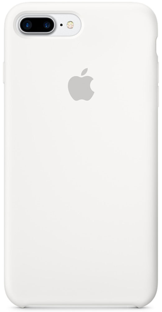 Apple Silicone Case чехол для iPhone 7 Plus/8 Plus, WhiteMMQT2ZM/A Apple Silicone Case чехол для iPhone 7 Plus/8 Plus, WhiteMMQT2ZM/AApple Silicone Case плотно прилегает к кнопкам громкости и режима сна, точно повторяет контуры телефона, но при этом не делает его громоздким. Мягкая подкладка из микроволокна защищает корпус iPhone. А его внешняя силиконовая поверхность очень приятна на ощупь.