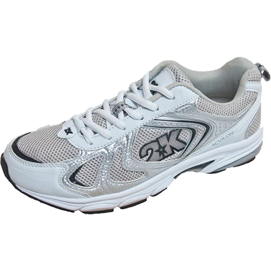 Кроссовки для бега 2K Sport Acvilon, цвет: белый, темно-серый. 115014. Размер 43,5