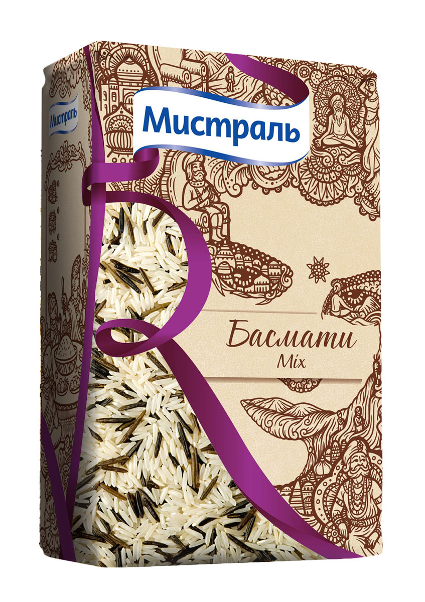 Мистраль Рис Басмати Mix, 500 г