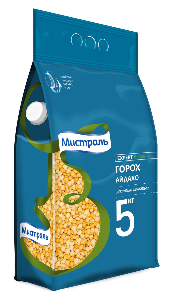 Мистраль Горох желтый колотый Айдахо, 5 кг