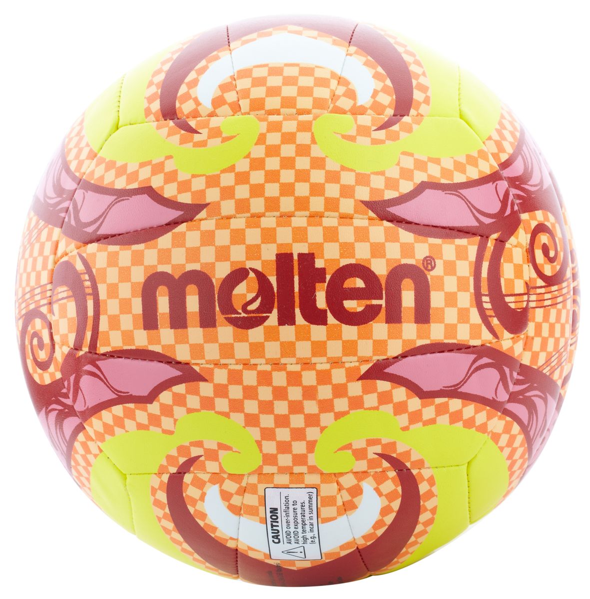 Мяч для пляжного волейбола Molten BV1500. Размер 5. V5B1502-OV5B1502-O Мяч для пляжного волейбола Molten BV1500. Размер 5. V5B1502-OV5B1502-OМяч для пляжного волейбола Molten BV1500 изготовлен из тонкой синтетической кожи, обеспечивающей мягкий контакт с рукой. Камера выполнена из резины. 18 панелей мяча соединены машинной сшивкой.