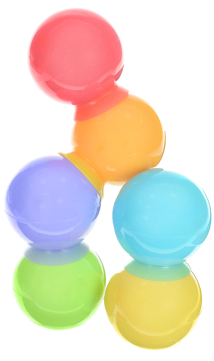 Happy Baby Набор игрушек для ванной IQ-Bubbles 6 шт