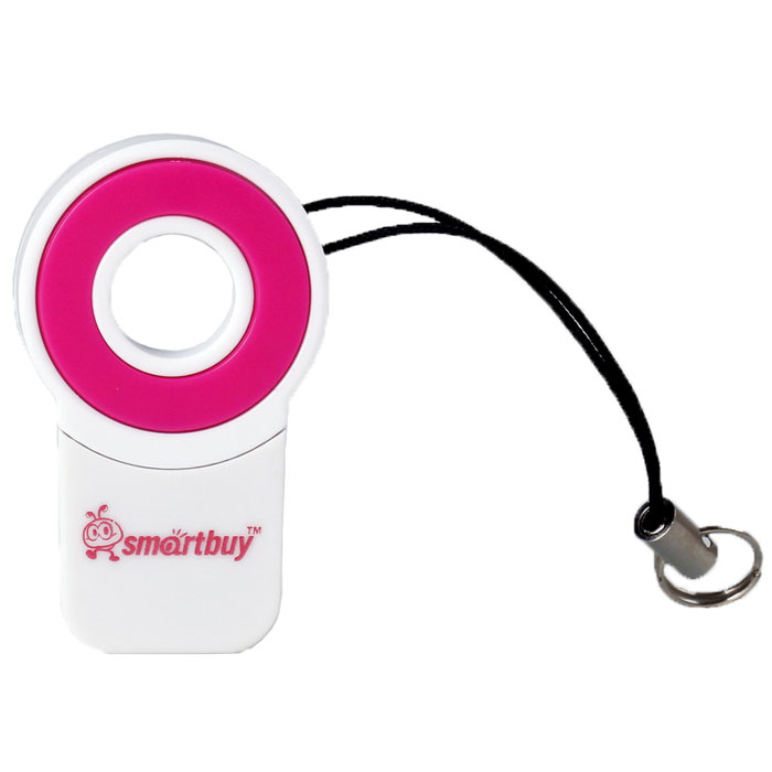 Smartbuy SBR-708-P, Pink картридерSBR-708-P Smartbuy SBR-708-P, Pink картридерSBR-708-PSmartbuy SBR-708 - это устройство для чтения и записи данных на поддерживаемые карты памяти. Картридер дает возможность быстро переносить в память компьютера или записывать на карточку такие объемные данные, как фотографии, музыкальные записи, видеоролики. Данная модель подключается к USB порту и совместно с картой памяти может использоваться как внешнее хранилище. Не требует установки дополнительных драйверов. Работает без переходника.