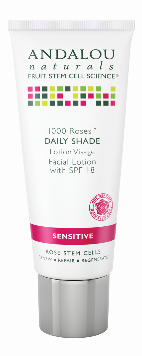 ANDALOU Лосьон для лица SPF 18 Коллекция 1000 роз,80 мл25373 ANDALOU Лосьон для лица SPF 18 Коллекция 1000 роз,80 мл25373Для чувствительной кожи. Лосьон для лица со стволовыми клетками альпийской Розы обеспечивает существенное увлажнение и глубокую клеточную поддержку с проверенной UV защитой от солнца для естественно безупречного цвета лица. UV защита позволяет уберечь кожный покров от ожогов и раннего старения, а также сохранить функциональность и структуру клеток. Прозрачное, легкое покрытие