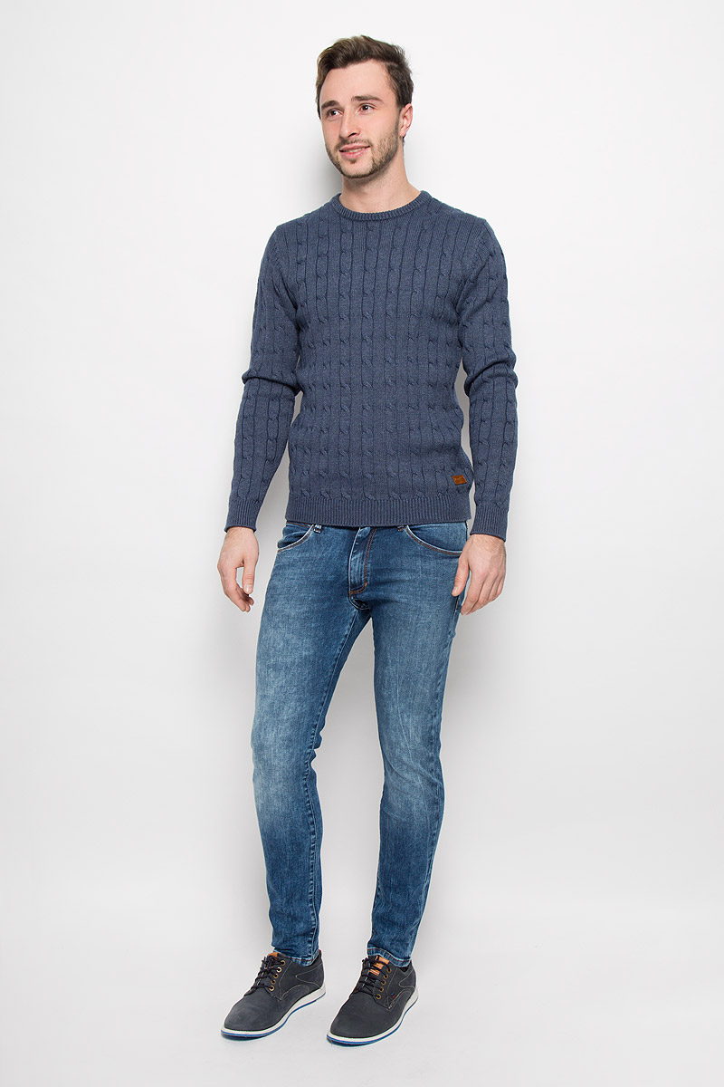 Джинсы мужские Wrangler, цвет: синий деним. W14XX783U. Размер 29-32 (44/46-32)W14XX783U Джинсы мужские Wrangler, цвет: синий деним. W14XX783U. Размер 29-32 (44/46-32)W14XX783UСтильные мужские джинсы Wrangler высочайшего качества на каждый день, которые прекрасно сидят.Джинсы-скинни стандартной посадки изготовлены из плотного высококачественного материала.Застегиваются джинсы на пуговицу в поясе и ширинку на застежке-молнии, имеются шлевки для ремня. Спереди модель оформлены двумя втачными карманами и одним небольшим секретным кармашком, а сзади - двумя накладными карманами.Эти модные и в тоже время комфортные джинсы послужат отличным дополнением к вашему гардеробу. В них вы всегда будете чувствовать себя уютно и комфортно.