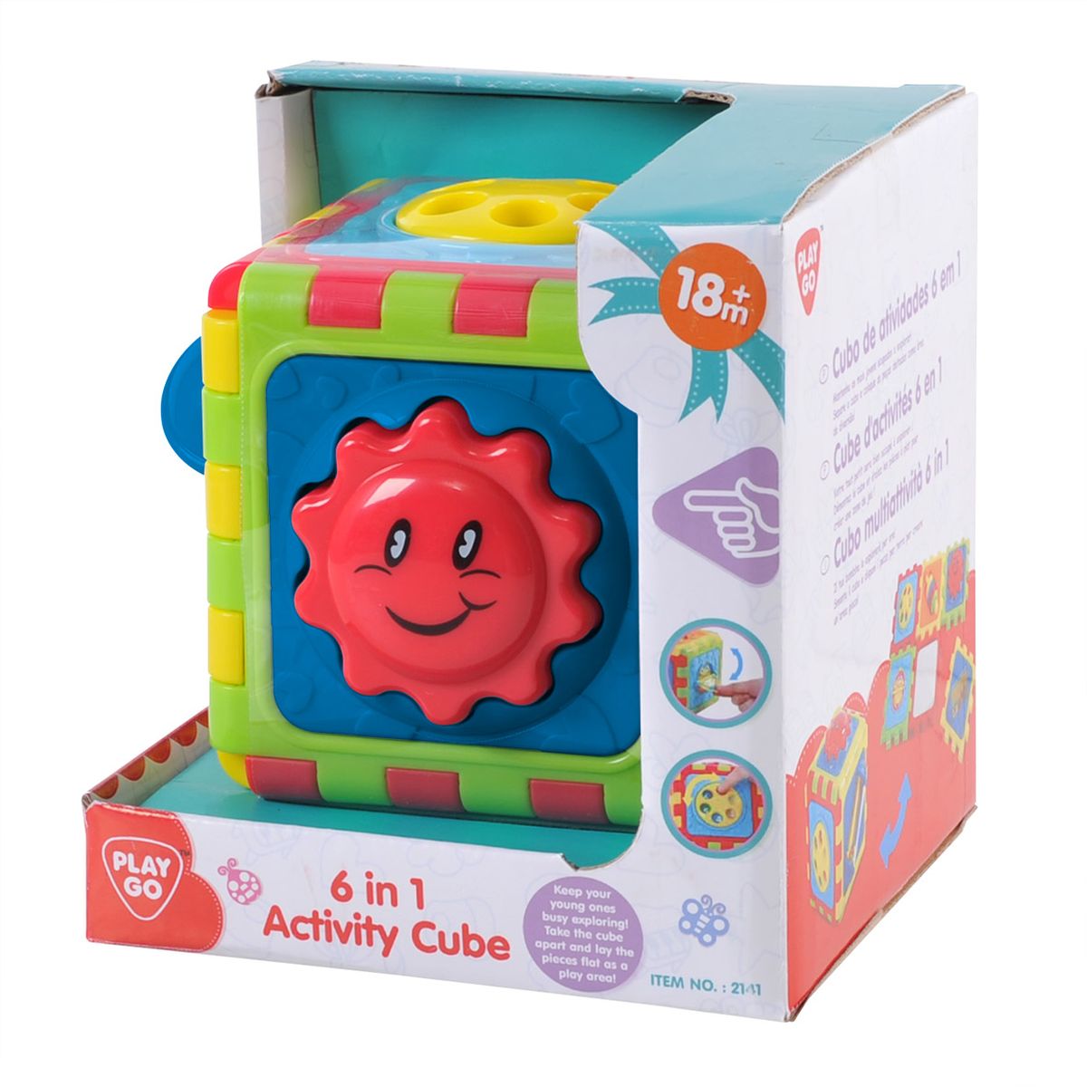 Playgo Развивающая игрушка Куб 6 в 1