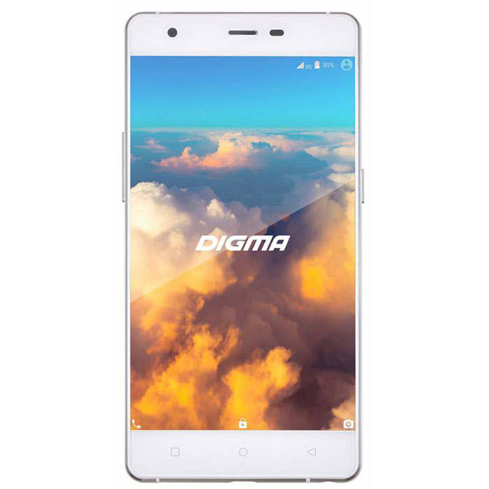 Digma VOX S503 4G, WhiteVS5008ML Digma VOX S503 4G, WhiteVS5008MLDigma VOX S503 4G - стильный смартфон с алюминиевым корпусом и передней панелью, покрытым цельным ламинированным стеклом. Устройство оснащено пятидюймовым IPS-экраном, обеспечивающим насыщенность и отличную цветопередачу изображения. Тонкие рамки дисплея позволят вам сосредоточить внимание на картинке при просмотре мультимедиа-файлов. Устройство снабжено передатчиками 3G/4G, оснащено оперативной памятью объемом 1 Гб и имеет 13-мегапиксельную камеру со светодиодной вспышкой. Встроенная GPS-антенна делает устройство полезным для водителей, путешественников и людей, ведущих активный образ жизни.Телефон сертифицирован EAC и имеет русифицированный интерфейс меню и Руководство пользователя.