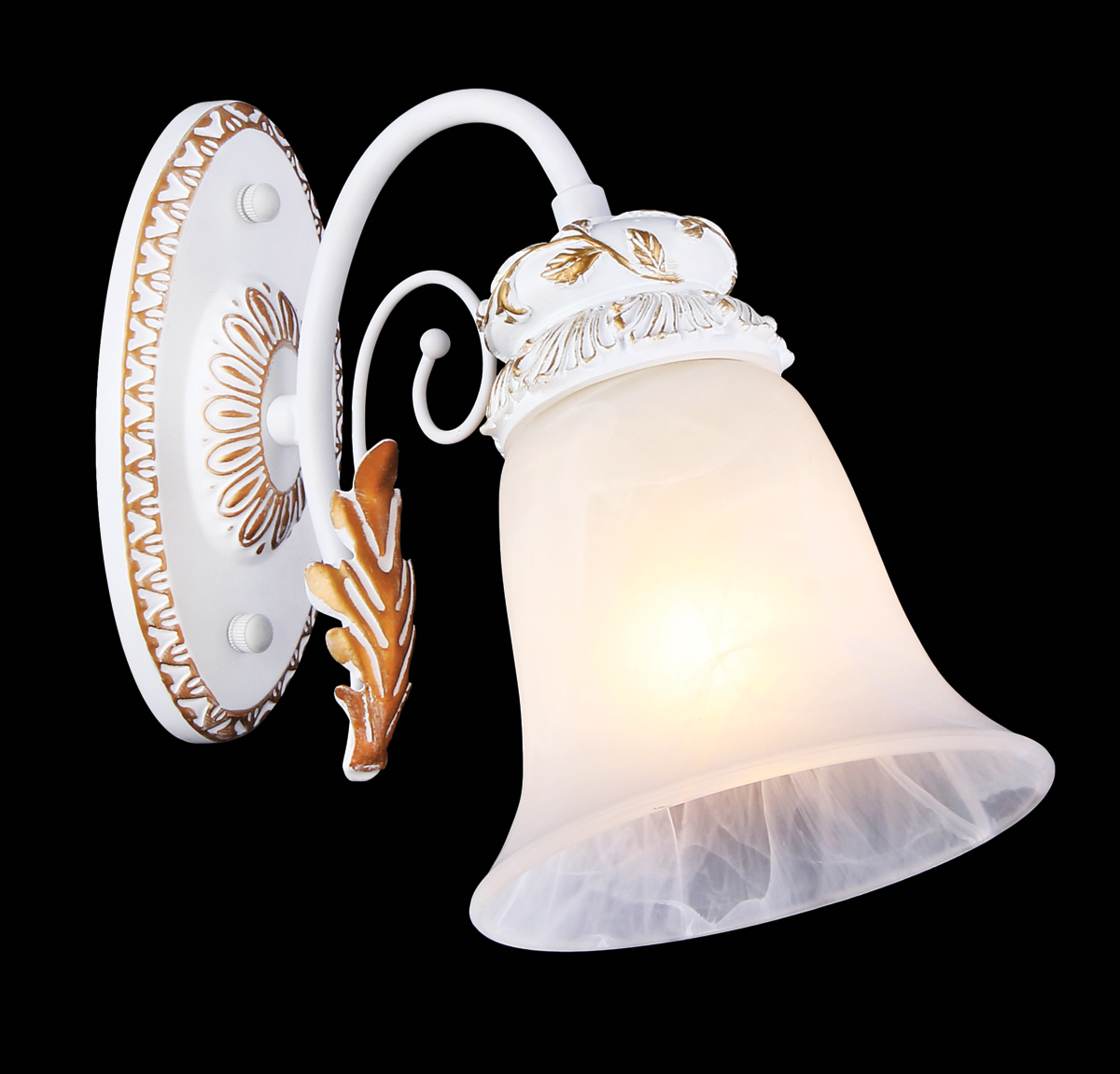Бра Natali Kovaltseva, 1 х E14, 60W. 11438/1W11438/1W WHITE&GOLD Бра Natali Kovaltseva, 1 х E14, 60W. 11438/1W11438/1W WHITE&GOLDБра Natali Kovaltseva, выполненное в классическом стиле, станет украшением вашей комнаты и изысканно дополнит интерьер. Изделие крепится к стене. Такое бра отлично подойдет для освещения кабинета, спальни или гостиной. Бра выполнено из металла с хромированным покрытием, плафон изготовлен из матового стекла. В коллекциях Natali Kovaltseva представлены разные стили - от классики до хайтека. Дизайн и технологическая составляющая продукции разрабатывается в R&D центре компании, который находится в г. Дюссельдорф, Германия. При производстве продукции используются высококачественные и эксклюзивные материалы: хрусталь ASFOR, муранское стекло, перламутр, 24-каратное золото, бронза. Производство светильников соответствует стандарту системы менеджмента качества ISO 9001-2000. На всю продукцию ТМ Natali Kovaltseva распространяется гарантия.