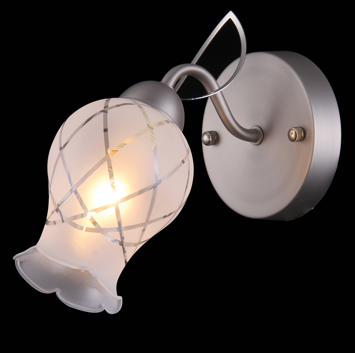 Бра Natali Kovaltseva, 1 х E14, 60W. 11440/1W11440/1W NICKEL, CHROME Бра Natali Kovaltseva, 1 х E14, 60W. 11440/1W11440/1W NICKEL, CHROMEБра Natali Kovaltseva, выполненное в классическом стиле, станет украшением вашей комнаты и изысканно дополнит интерьер. Изделие крепится к стене. Такое бра отлично подойдет для освещения кабинета, спальни или гостиной. Бра выполнено из никеля с матовой хромированной поверхностью, плафон изготовлен из стекла в виде бутона цветка. Бра предназначено для использования в питающей сети переменного тока с номинальным напряжением 220 В и частотой 50 Гц. В коллекциях Natali Kovaltseva представлены разные стили - от классики до хайтека. Дизайн и технологическая составляющая продукции разрабатывается в R&D центре компании, который находится в г. Дюссельдорф, Германия. При производстве продукции используются высококачественные и эксклюзивные материалы: хрусталь ASFOR, муранское стекло, перламутр, 24-каратное золото, бронза. Производство светильников соответствует стандарту системы менеджмента качества ISO 9001-2000. На всю продукцию ТМ Natali Kovaltseva распространяется гарантия.