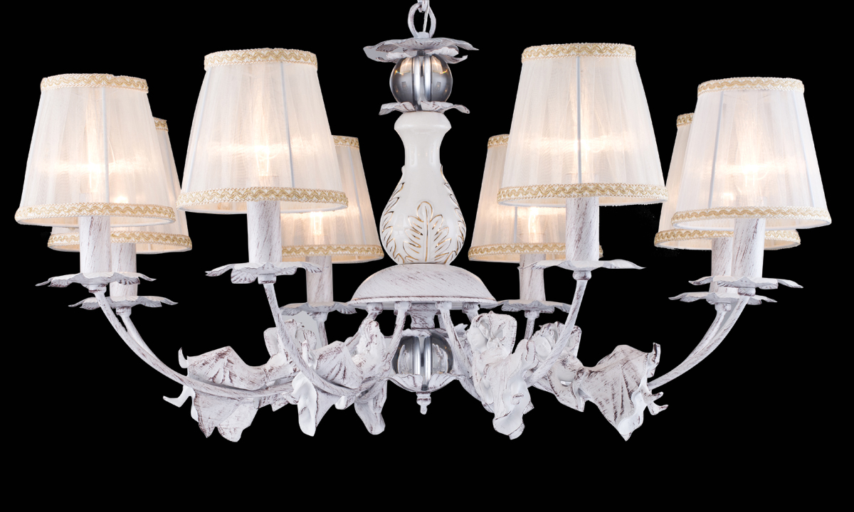 Люстра Natali Kovaltseva, 8 x E14, 40W. 70043-8CLADY 70043-8C WHITE GOLD Люстра Natali Kovaltseva, 8 x E14, 40W. 70043-8CLADY 70043-8C WHITE GOLDВ коллекциях NATALI KOVALTSEVA представлены разные стили – от классики до хайтека. Дизайн и технологическая составляющая продукции разрабатывается в R&D центре компании, который находится в г. Дюссельдорф, Германия. При производстве нашей продукции используются высококачественные и эксклюзивные материалы: хрусталь ASFOR, муранское стекло, перламутр, 24-каратное золото, бронза. Производство светильников соответствует стандарту системы менеджмента качества ISO 9001-2000. На всю продукцию ТМ Natali Kovaltseva распространяется гарантия.
