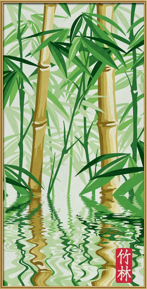 Schipper Картина по номерам Бамбуковый лес