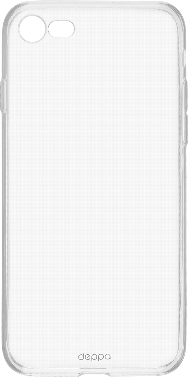 Deppa Gel Case чехол для Apple iPhone 7/885251 Deppa Gel Case чехол для Apple iPhone 7/885251Чехол Deppa Gel Case для Apple iPhone 7 предназначен для защиты корпуса смартфона от механических повреждений и царапин в процессе эксплуатации. Плотный высокотехнологичный TPU (силикон) производства Bayer в разы повышает защитные функции чехла. Кейс эластичен, устойчив к изломам, не запотевает и не желтеет даже при длительной эксплуатации. Кейс надежно защищает iPhone со всех сторон и имеет все необходимые, тщательно выверенные отверстия для доступа к функциональным портам, разъемам и кнопкам смартфона. Вы можете легко зарядить устройство, не снимая чехол.