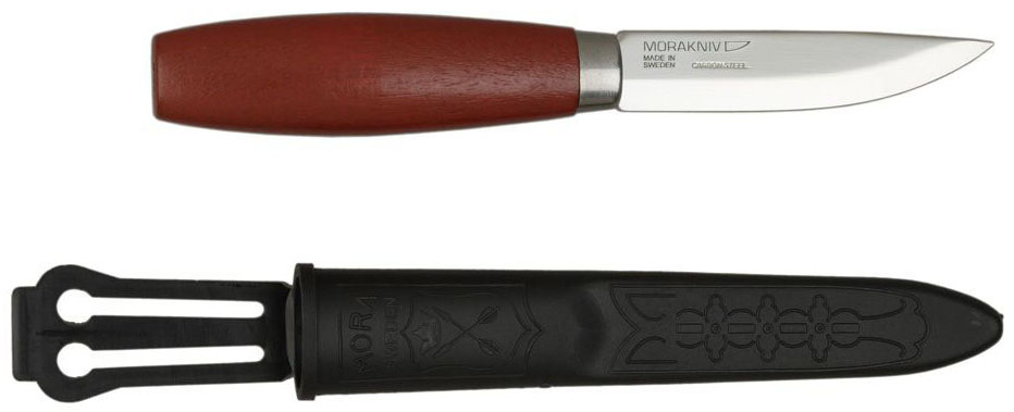 Здесь продается Нож туристический Morakniv "Classic №2/0", цвет: красный, стальной, длина лезвия 7,4 см Фото Нож туристический Morakniv "Classic №2/0", цвет: красный, стальной, длина лезвия 7,4 см