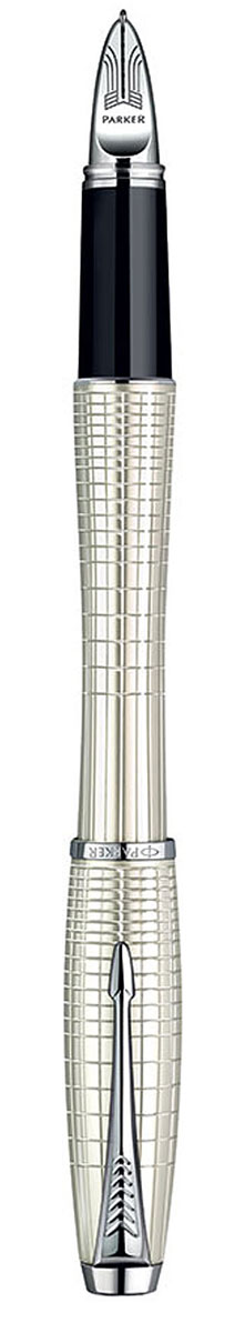 Parker Ручка-роллер Urban Premium Pearl Metal Chiselled цвет корпуса перламутровыйPARKER-S0976030 Parker Ручка-роллер Urban Premium Pearl Metal Chiselled цвет корпуса перламутровыйPARKER-S0976030Ручка-роллер с черными чернилами Parker Urban Premium Pearl Metal Chiselled сочетает в себе высокую функциональность и потрясающе красивый дизайн. Изящная ручка выполнена в роскошном цвете перламутр с оригинальными геометрическими линиями, которые придают этой модели еще больше элегантности. Блеск хромированных деталей подчеркивает безупречное качество и великолепное исполнение ручки. Стильный и характерный для продукции Parker клип в виде стрелы делает роллер Urban Premium просто неотразимым и всегда узнаваемым.Корпус ручки изготовлен из высококачественной нержавеющей стали, которая способна выдержать серьезные механические воздействия. Такую ручку можно носить с собой, активно ее эксплуатировать и не бояться, что с ней что-то случится. Ручка-роллер упакована в фирменный футляр с логотипом компании Parker. В футляре предусмотрено дополнительное отделение, в котором расположен международный гарантийный талон и стержень. Ручка Parker Urban Premium Pearl Metal Chiselled подчеркнет стиль и элегантность ее владельца и станет превосходным подарком ценителю изящества и роскоши.Ручка - это не просто пишущий инструмент, это - часть имиджа, наглядно демонстрирующая статус, характер и образ жизни ее владельца.