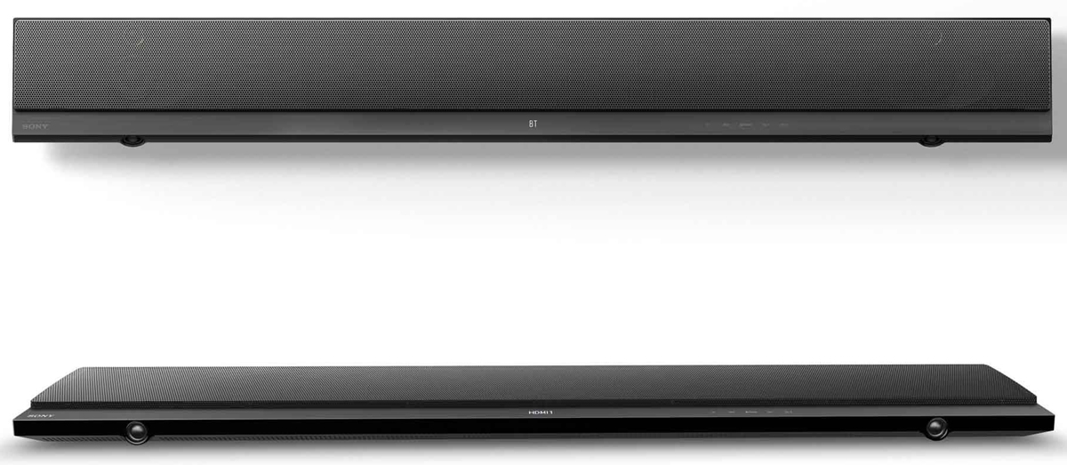 Sony HT-NT5, Black саундбарHTNT5.RU3 Sony HT-NT5, Black саундбарHTNT5.RU3Прочувствуйте глубину и тонкие нюансы звучания музыки и фильмов заново с саундбаром Sony HT-NT5, в котором реализованы специализированные компоненты для аудиоустройств и технологии аудио высокого разрешения.С помощью технологии виртуального объемного звука, которая позволяет моделировать трехмерную звуковую сцену, вы сможете оказаться в самом эпицентре событий при просмотре любимых фильмов и ощутить невероятный эффект присутствия.Переход на аудио высокого разрешения можно сравнить с переходом к стандарту видео высокой четкости — звук стал выразительнее, чем с MP3 и даже компакт-дисков, что позволяет расслышать каждую ноту и тончайшие оттенки.Расслышьте каждую деталь оригинального исполнения. Технология DSEE HX обеспечивает звук студийного качества, восстанавливая оттенки звучания, утраченные при сжатии.Теперь вы можете оценить высокое качество звука, что бы вы ни слушали. Это возможно благодаря трем входам HDMI, одному HDMI-выходу, поддержке USB, а также цифровых и аналоговых подключений. Видеосигнал с расширенным динамическим диапазоном (HDR) обеспечивает изображению исключительное богатство деталей, цветов и уровень контрастности и отличается расширенным диапазоном яркости сравнению с другими видеоформатами. Саундбар Sony HT-NT5 совместим со стандартом защиты от копирования HDCP 2.2, что обеспечивает поддержку будущих форматов 4K. Благодаря своей плоской форме саундбар Sony HT-NT5 никак не помешает просмотру. Его также можно легко закрепить на стену, а интеллектуальное управление АС оптимизирует звучание в зависимости от условий помещения и типа крепления. Кроме того саундбар имеет полноценную поддержку 4K, поэтому вы сможете насладиться не только великолепным качеством звука, но и исключительно реалистичной картинкой.При креплении на стене утонченный дизайн устройства отлично вписывается в общую стильную концепцию с телевизором. При установке на подставку или другую плоскую поверхность компактный корпус не помешает просмотру и не загораживает экран.Слушайте любимую музыку в любой комнате своего дома с мультирум-системой, которой можно управлять через приложение SongPal. С помощью SongPal Link можно объединять саундбары и акустические системы от Sony в группу и транслировать музыку в нескольких помещениях.Простой доступ к разнообразным музыкальным ресурсам благодаря поддержке Google Cast: просто нажмите кнопку Cast и передавайте музыку, онлайн-радиотрансляции или подкасты со смартфона, планшета или ноутбука на аудиоустройство. Слушайте Spotify через аудиоустройство, используя приложение Spotify для управления. Трансляция музыки, подкастов и радиостанций с помощью более 100 приложений, включая приложение Google Play Музыка и многие другие.Транслируйте музыку из Интернета без проводов благодаря встроенной поддержке Wi-Fi или по Bluetooth со смартфона, планшета или ноутбука. LDAC — это аудиотехнология Sony, которая позволяет наслаждаться звуком высокого качества по беспроводному соединению Bluetooth. С кодеком LDAC можно транслировать музыку в качестве, сопоставимом с аудио высокого разрешения, и получить превосходные впечатления от беспроводного прослушивания.Поддержка Bluetooth 4.1Поддержка iOS и AndroidПоддержка кодеков Bluetooth: SBC, AAC, LDACПоддержка профилей Bluetooth: A2DP, AVRCPHDMI Pass Thru с поддержкой 3DЗвуковые эффекты: ClearAudio+, Кино, Музыка, Игровая студия, Спорт, СтандартныйТехнология S-Force PRO Front SurroundЭнергопотребление: саундбар: 50 Вт / сабвуфер: 25 Вт