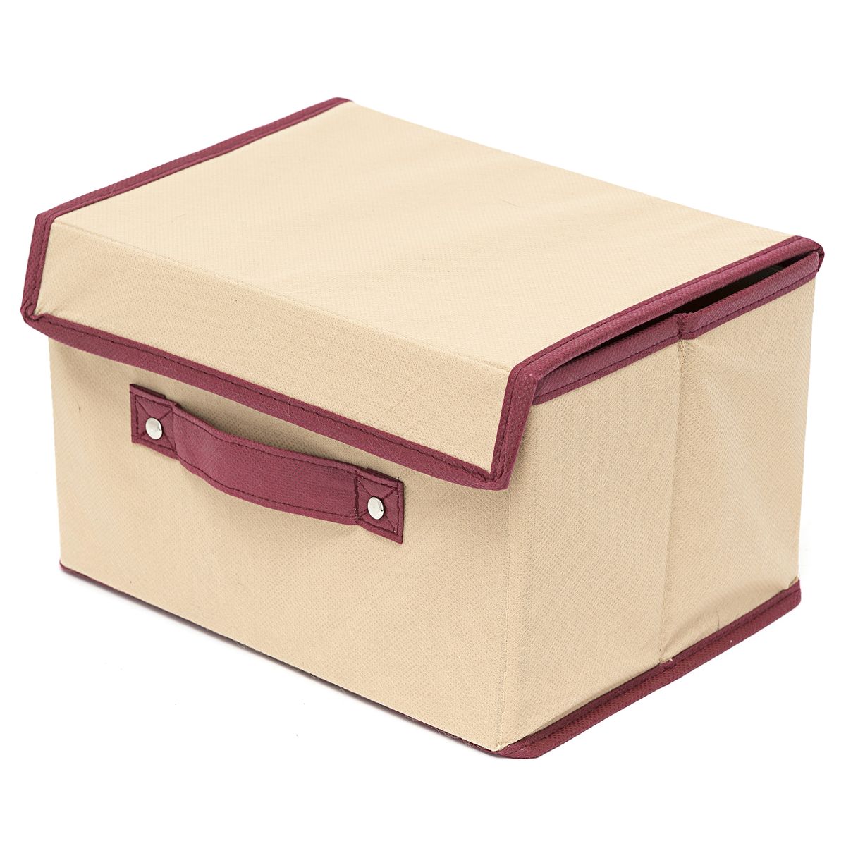 Коробка для хранения Homsu Comfort, с крышкой, цвет: бежевый, 38 x 25 x 25 смHOM-682 Коробка для хранения Homsu Comfort, с крышкой, цвет: бежевый, 38 x 25 x 25 смHOM-682Коробка для хранения Homsu Comfort изготовлена из поливинилхлорида и спанбонда. Изделие легко и быстро складывается. Оптимальный размер позволяет хранить в ней любые вещи и предметы. Изделие имеет жесткие борта и крышку, что является гарантией сохранности вещей. Коробка дополнена ручкой.