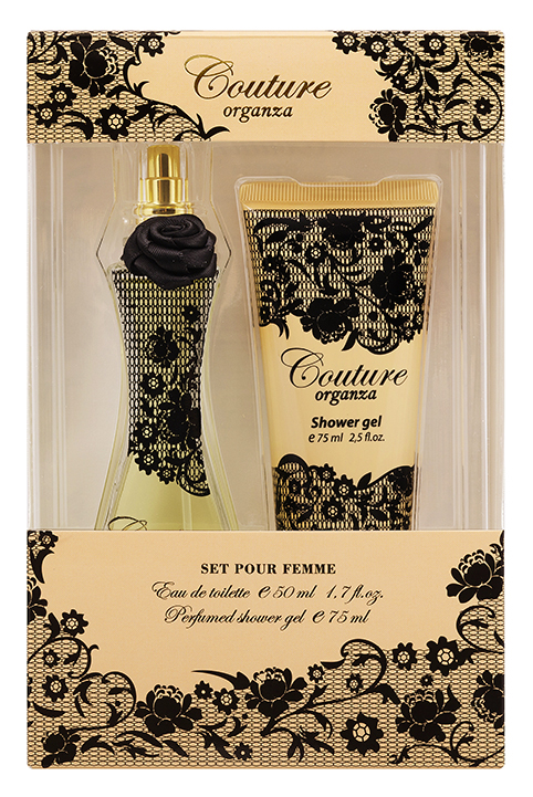 Apple Parfums Подарочный набор Couture Organza женский: туалетная вода, 50 мл, гель для душа 75мл42384 Apple Parfums Подарочный набор Couture Organza женский: туалетная вода, 50 мл, гель для душа 75мл42384Подарочный набор для женщин : туалетная вода 50мл, парфюмированный гель для душа 75мл.Аромат: Ориентальный.