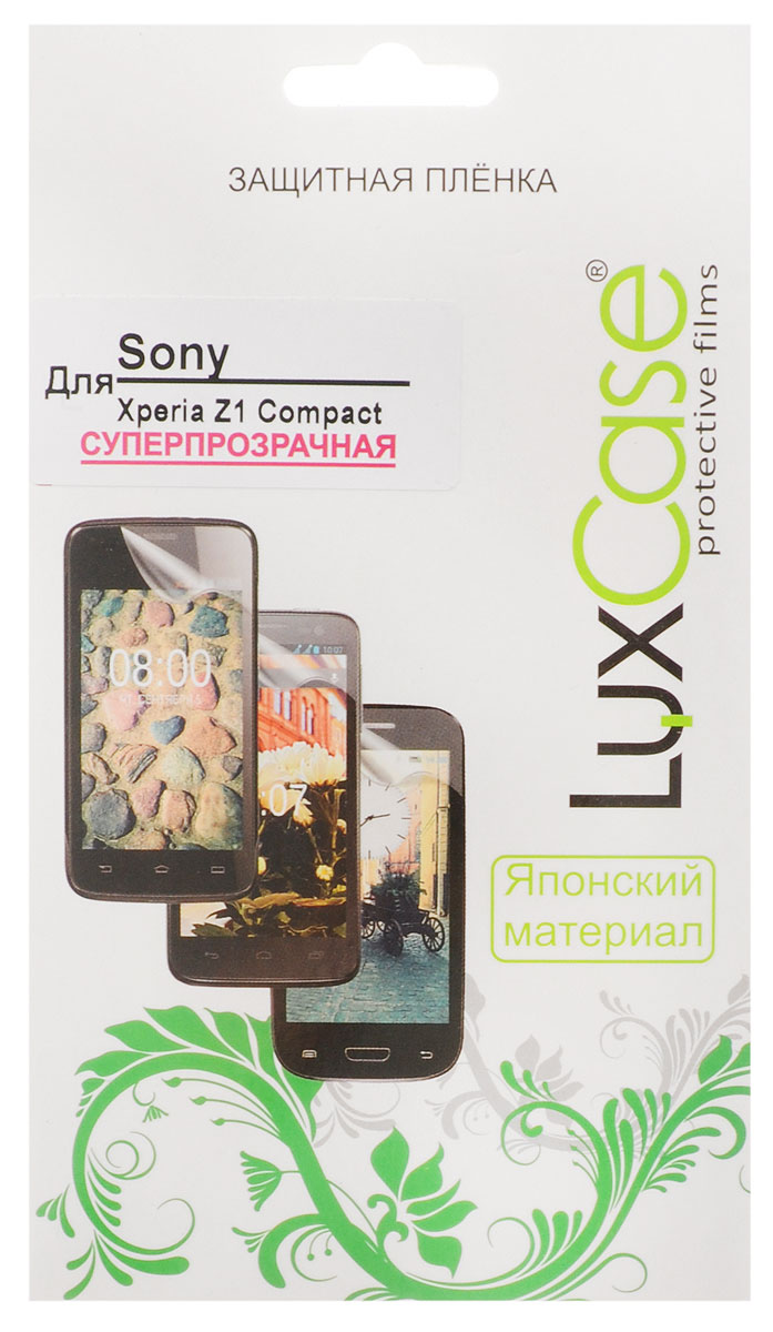 Luxcase защитная пленка для Sony Xperia Z1 Compact, суперпрозрачная