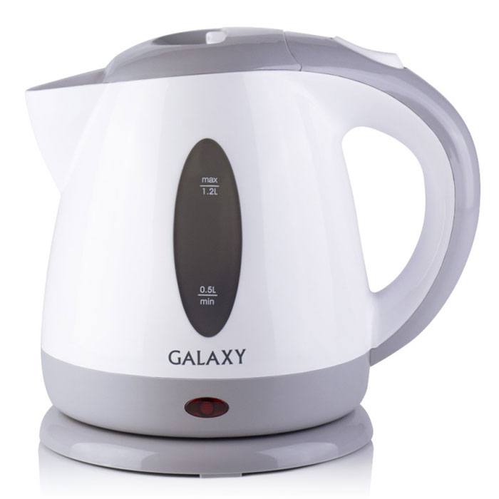 Galaxy GL 0222 электрический чайник4650067301587 Galaxy GL 0222 электрический чайник4650067301587Galaxy GL 0222 - надежный электрочайник мощностью 2200 Вт в корпусе из качественного пластика. Прибор оснащен скрытым нагревательным элементом и позволяет вскипятить до 1,2 литра воды. Данная модель оборудована светоиндикатором работы, поворотной поверхностью 360° и фильтром для воды. Для обеспечения безопасности при повседневном использовании предусмотрены функция автовыключения, а также защита от включения при отсутствии воды.
