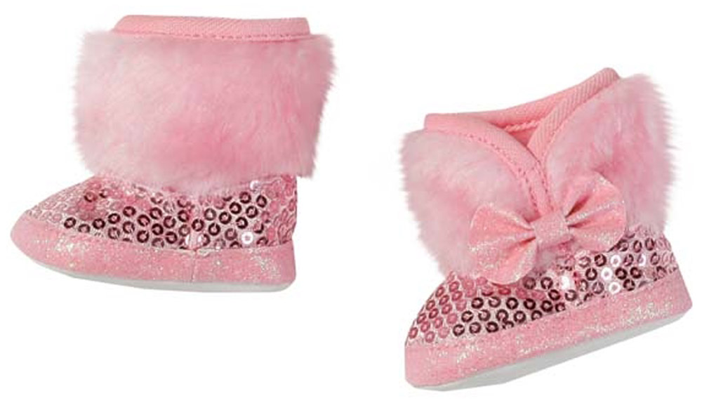 Baby Born Обувь для кукол Сапожки зимние цвет розовый