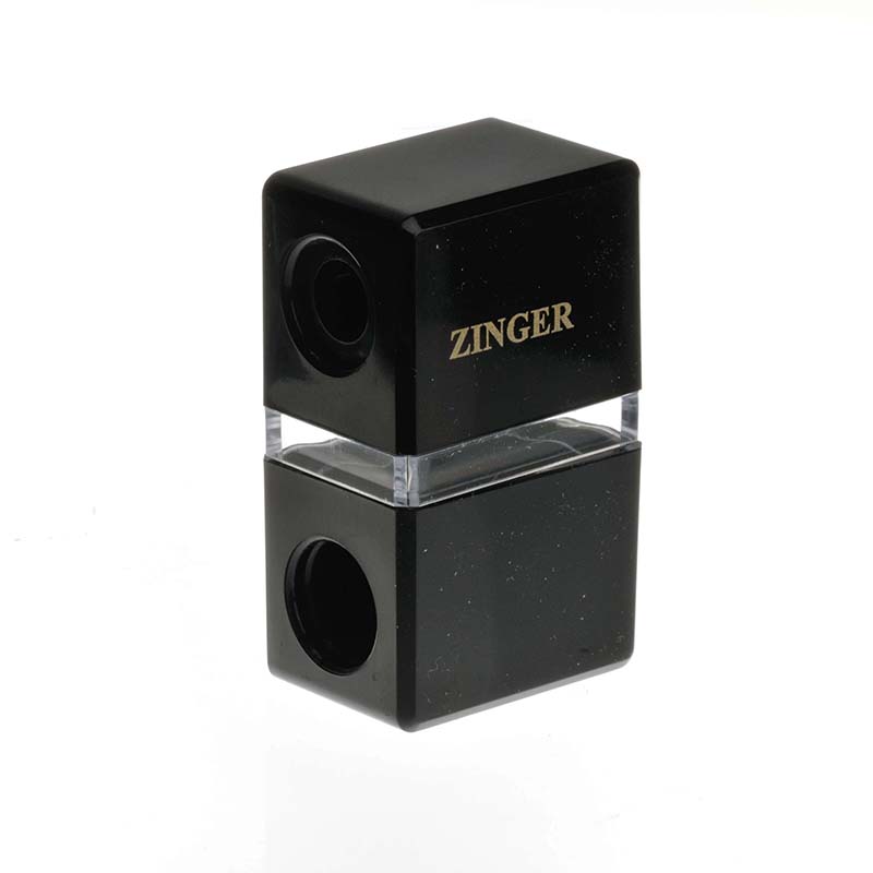 Zinger Точилка двойная zo-SH-247006 Zinger Точилка двойная zo-SH-247006Точилка подходит для любых видов косметических карандашей. Имеет два диаметра для затачивания. Лезвия изготовлены из высококачественной стали и профессионально заточены