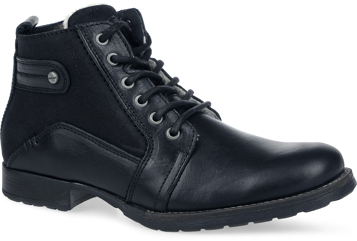 Ботинки мужские El Tempo, цвет: черный. PFS6_R324. Размер 42